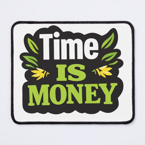 Item preview, Time Is Money – Options Trading Meme | Stock Market Trader designed and sold by VolatilityEdge.