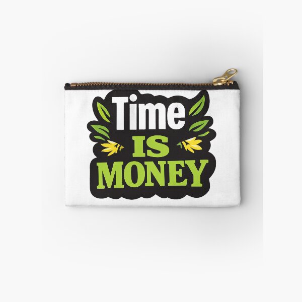 Item preview, Time Is Money – Options Trading Meme | Stock Market Trader designed and sold by VolatilityEdge.