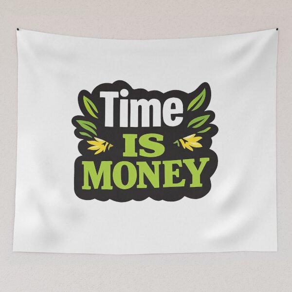 Item preview, Time Is Money – Options Trading Meme | Stock Market Trader designed and sold by VolatilityEdge.