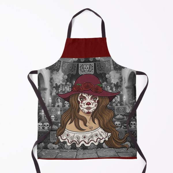 Item preview, Day of the Dead Ofrenda Catrina Art designed and sold by KabronX.