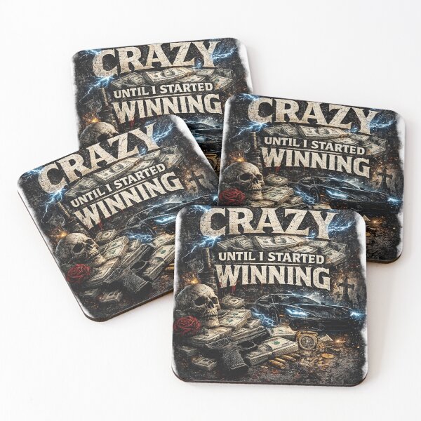 Item preview, They Called Me Crazy Until I Started Winning Streetwear Motivation Graphic designed and sold by Sunny Flamingo Studio.