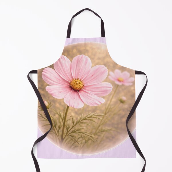 Item preview, Wild Garden Cosmos – Delicate Floral Portrait designed and sold by TheJoyfulPen.