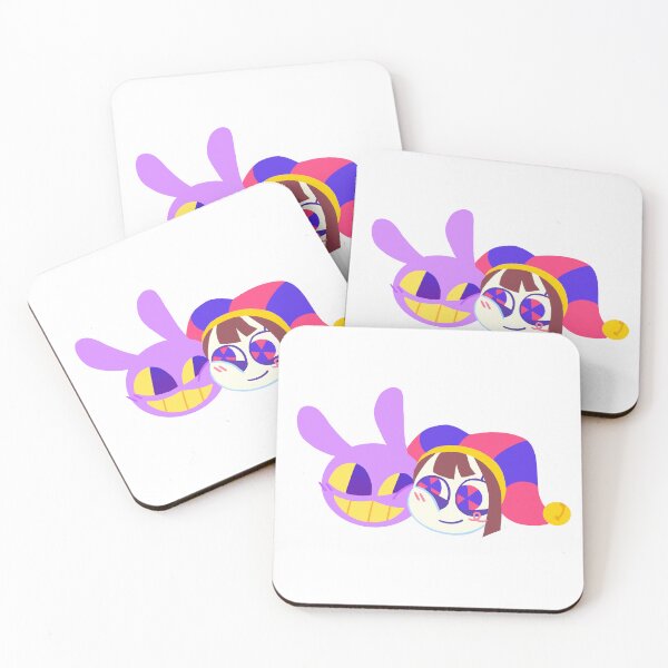 Item preview, funnybunny pomni jax sticker designed and sold by mae-songe.