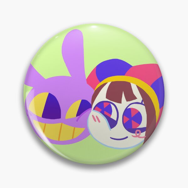 Item preview, funnybunny pomni jax sticker designed and sold by mae-songe.