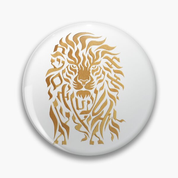 Item preview, Lion Spirit Hebrew Letter designed and sold by Avatiahshop.