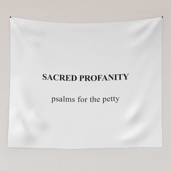 Item preview, Sacred Profanity: Psalms for the Petty designed and sold by birdspinestudio.