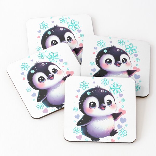 Item preview, Cute Snowy Penguin Sparkle designed and sold by CoquetteLunaCo.