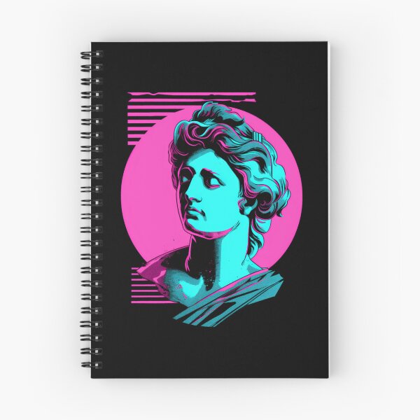 Item preview, Neon Pink Vaporwave Greek Bust designed and sold by guibempdaho41.
