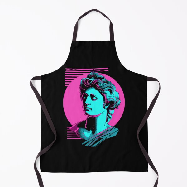 Item preview, Neon Pink Vaporwave Greek Bust designed and sold by guibempdaho41.