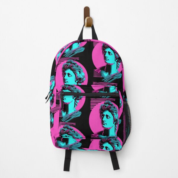 Item preview, Neon Pink Vaporwave Greek Bust designed and sold by guibempdaho41.