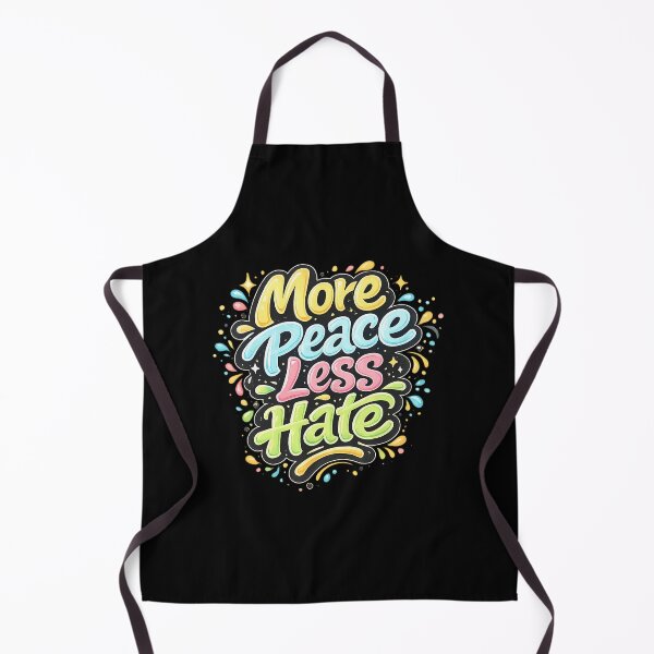 Item preview, More Peace Less Hate Retro 70s Typography designed and sold by guibempdaho41.