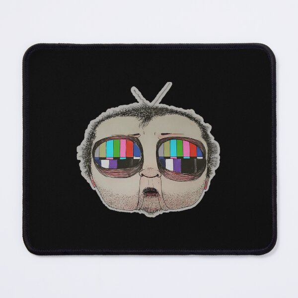 Item preview, Static TV Head Weirdcore Pencil Sketch designed and sold by guibempdaho41.
