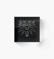Bloque acrílico Escuela Witcher del Lobo