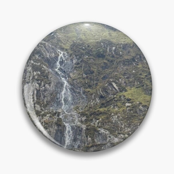 Item preview, Misty Mountain Waterfall Landscape designed and sold by Clauando.