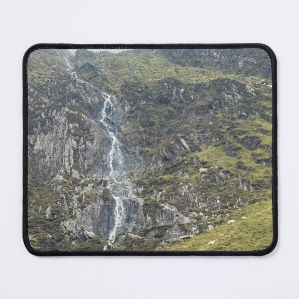 Item preview, Misty Mountain Waterfall Landscape designed and sold by Clauando.
