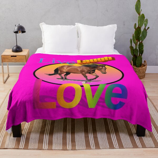 Item preview, Live Laugh Love Skateboarding Horse - Best Design Award 2026 designed and sold by blueversion.