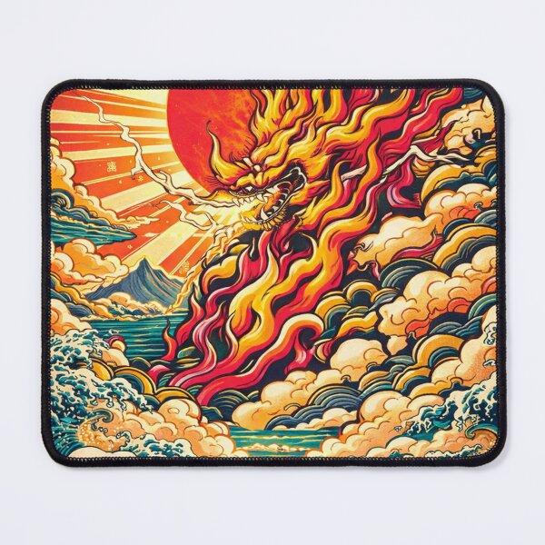 Item preview, Ukiyoe Dragon designed and sold by erkinmaddison.