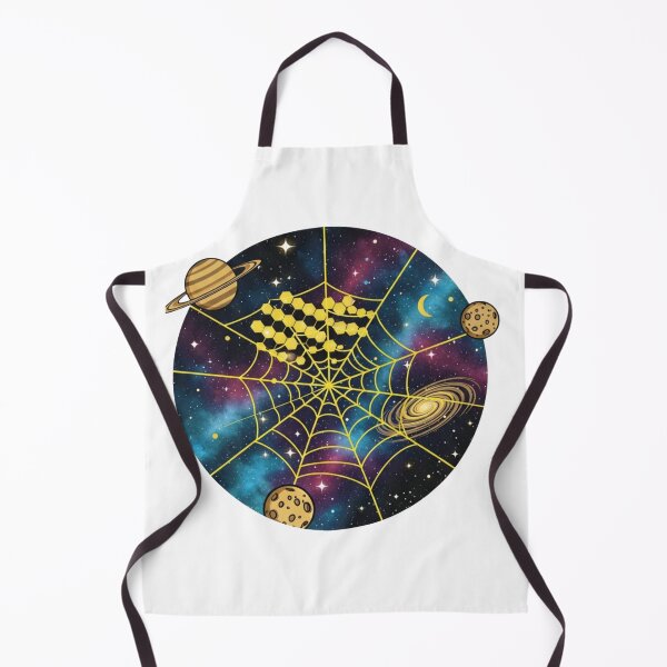 Item preview, Galaxy Spider Web Cosmic Space Art designed and sold by Dzblack.