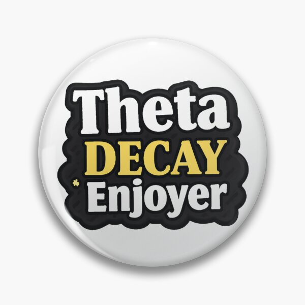 Item preview, Theta Decay Enjoyer – Options Trading Meme | Theta Gang Trader Humor designed and sold by VolatilityEdge.