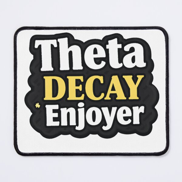 Item preview, Theta Decay Enjoyer – Options Trading Meme | Theta Gang Trader Humor designed and sold by VolatilityEdge.