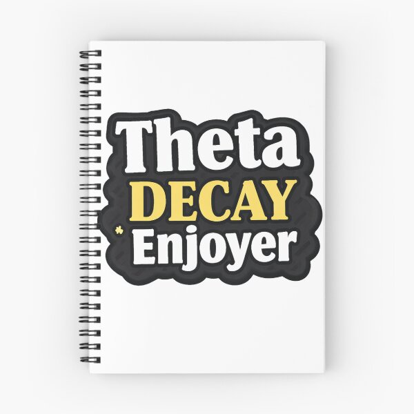 Item preview, Theta Decay Enjoyer – Options Trading Meme | Theta Gang Trader Humor designed and sold by VolatilityEdge.