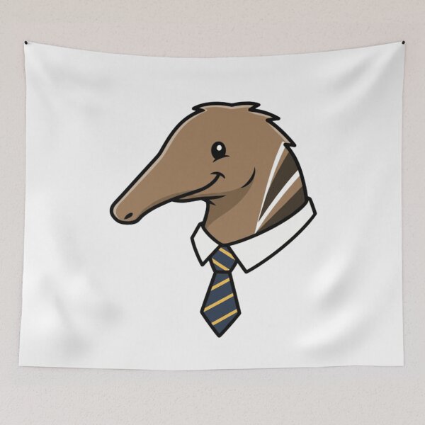 Item preview, Professional Anteater Boss Wearing Business Tie designed and sold by k3rstman1.