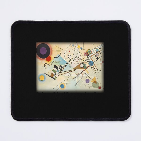 Item preview, Kandinsky Composition 8 Abstract Geometric Art designed and sold by guibempdaho41.