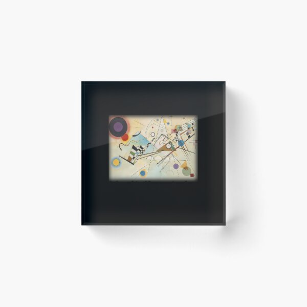 Item preview, Kandinsky Composition 8 Abstract Geometric Art designed and sold by guibempdaho41.