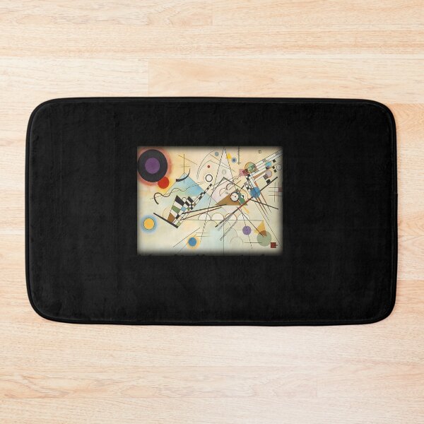 Item preview, Kandinsky Composition 8 Abstract Geometric Art designed and sold by guibempdaho41.