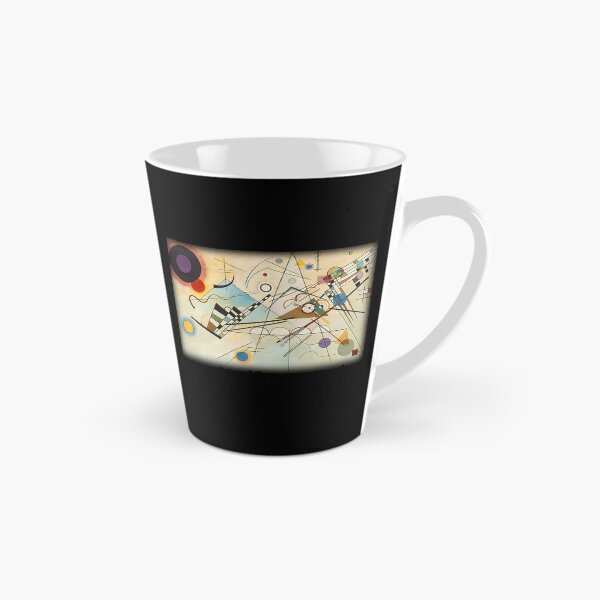 Item preview, Kandinsky Composition 8 Abstract Geometric Art designed and sold by guibempdaho41.