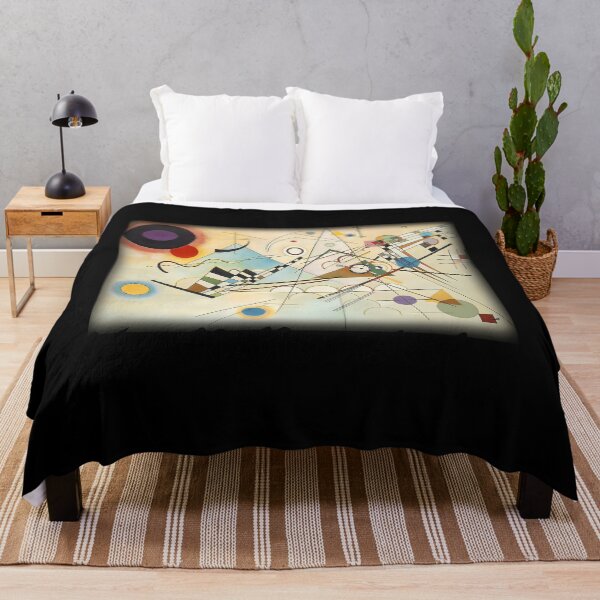 Item preview, Kandinsky Composition 8 Abstract Geometric Art designed and sold by guibempdaho41.