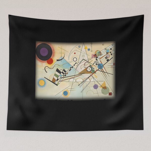 Item preview, Kandinsky Composition 8 Abstract Geometric Art designed and sold by guibempdaho41.