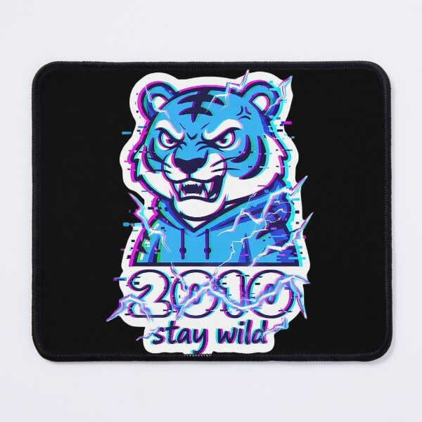 Item preview, Year of the Tiger 2010-Glitch Art Chinese Zodiac Mascot designed and sold by UNFILTERED MOODS.