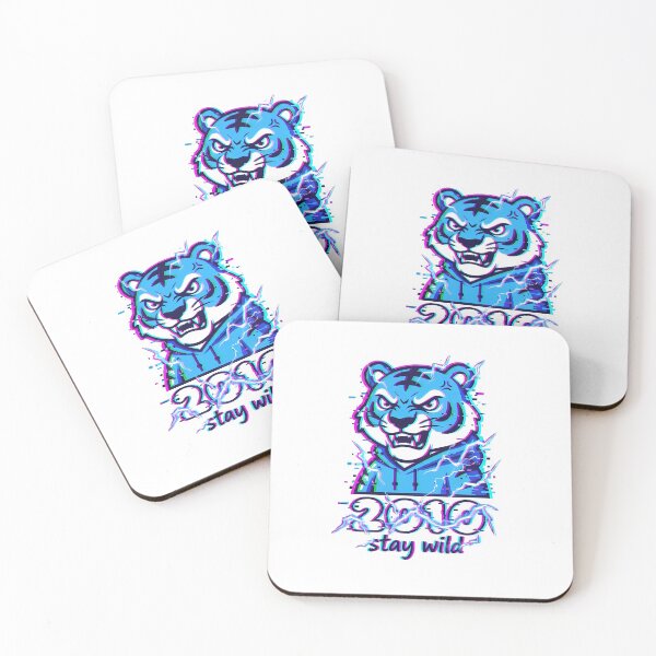 Item preview, Year of the Tiger 2010-Glitch Art Chinese Zodiac Mascot designed and sold by UNFILTERED MOODS.