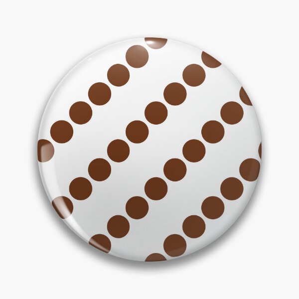 Item preview, Brown Polka Dots on White(CL) designed and sold by POLKAIWERX.
