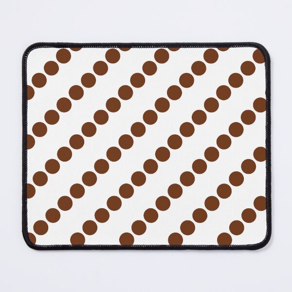Item preview, Brown Polka Dots on White(CL) designed and sold by POLKAIWERX.