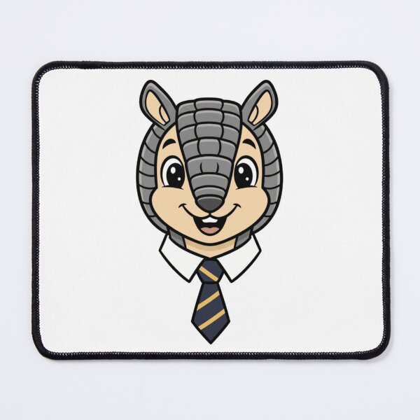 Item preview, Cute Armadillo Boss Cartoon Office Mascot designed and sold by k3rstman1.
