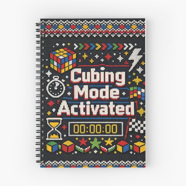 Item preview, Cubing Mode Activated Speedcubing Knitting Pattern designed and sold by Mauswohn.