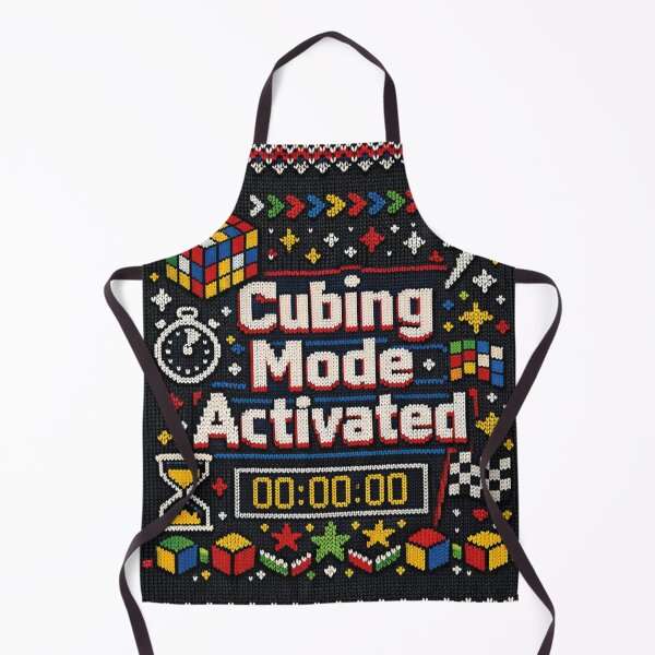 Item preview, Cubing Mode Activated Speedcubing Knitting Pattern designed and sold by Mauswohn.