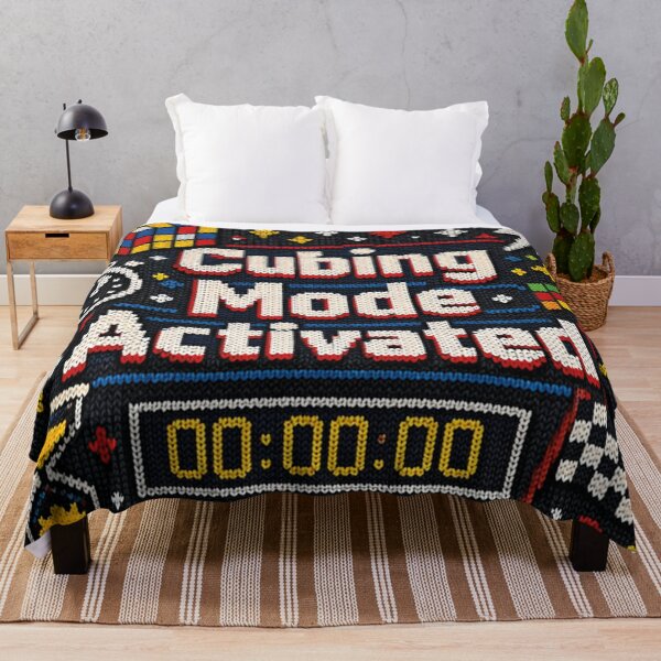 Item preview, Cubing Mode Activated Speedcubing Knitting Pattern designed and sold by Mauswohn.