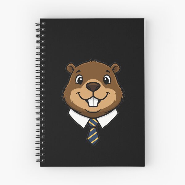 Item preview, Professional Beaver Boss Cartoon Business Mascot designed and sold by k3rstman1.