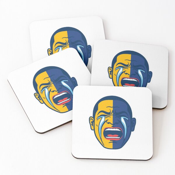 Item preview, Crying Laughing Emoticon Funny Relatable Sticker designed and sold by NeonNerdStudio.