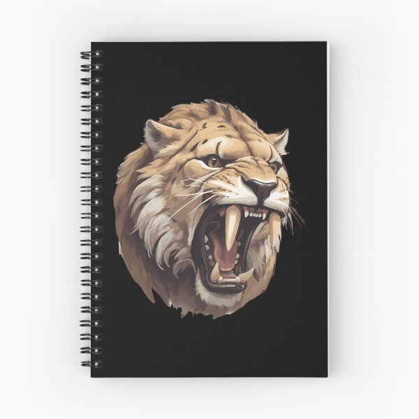 Item preview, Smilodon Sabertooth Tiger Skull Anatomy designed and sold by guibempdaho41.