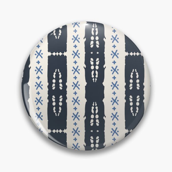 Item preview, Scandinavian Indigo Seamless Pattern, Navy Blue Geometric Stripe Digital Paper, Minimal Nordic Folk Pattern, Coastal Fabric Design, Modern Tribal Surface Pattern designed and sold by FRH Design ⭐⭐⭐⭐⭐.