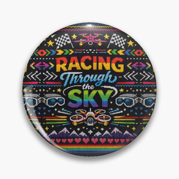 Item preview, Racing Through The Sky Drone FPV Knitting Pattern designed and sold by Mauswohn.