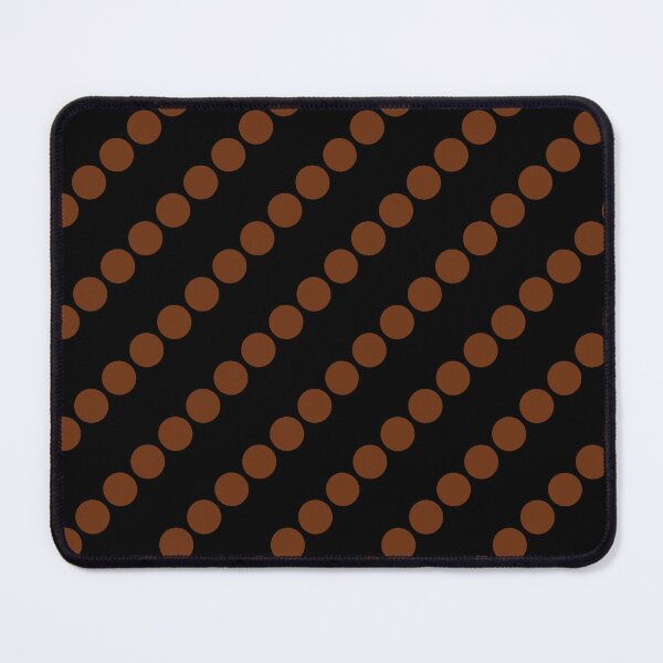 Item preview, Brown Polka Dots on Black(CL) designed and sold by POLKAIWERX.