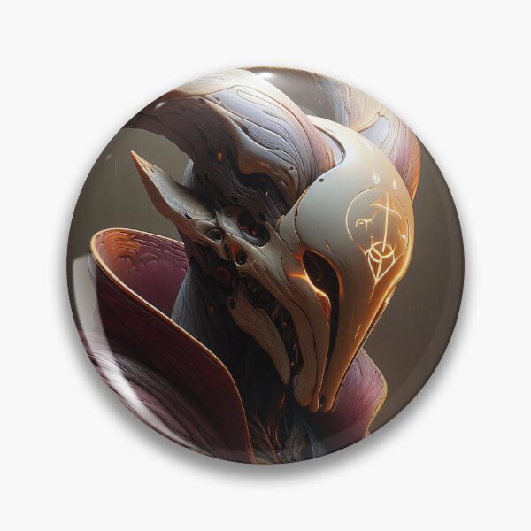 Item preview, Theron - biomech demon : digital dark fantasy designed and sold by QiMera.
