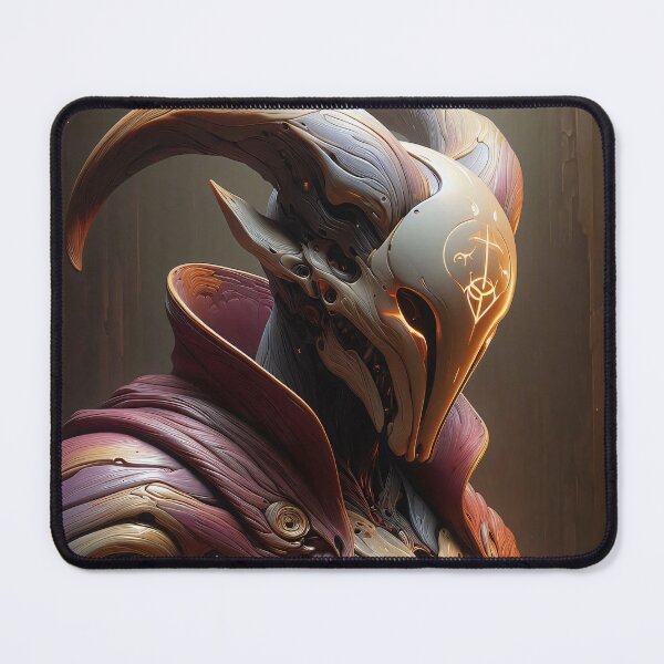 Item preview, Theron - biomech demon : digital dark fantasy designed and sold by QiMera.