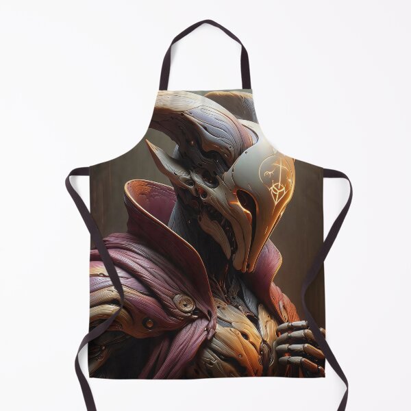Item preview, Theron - biomech demon : digital dark fantasy designed and sold by QiMera.
