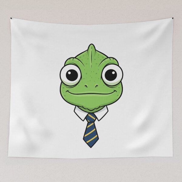 Item preview, Business Chameleon Boss in Suit and Tie designed and sold by k3rstman1.